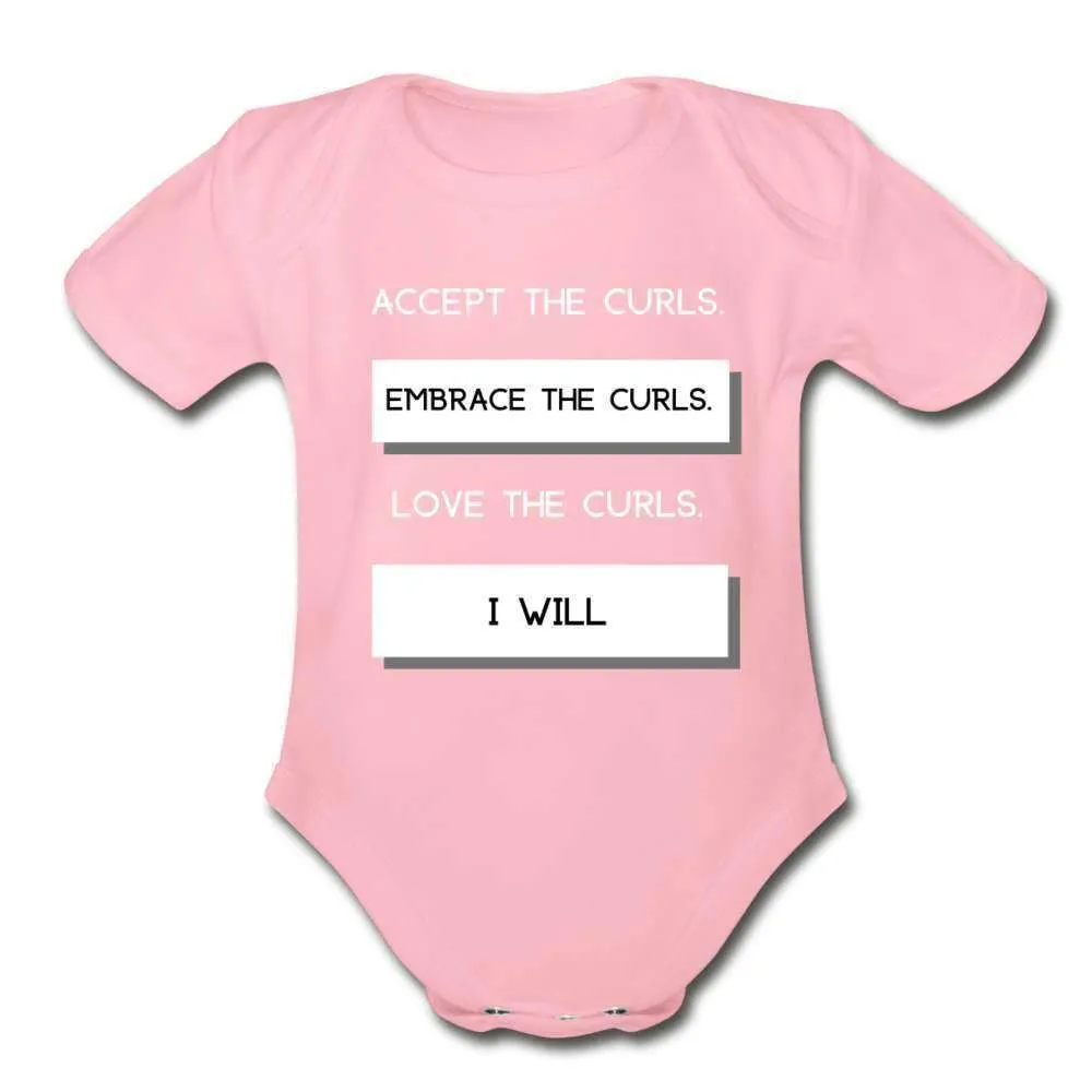 Accept the Curls organic Onesie