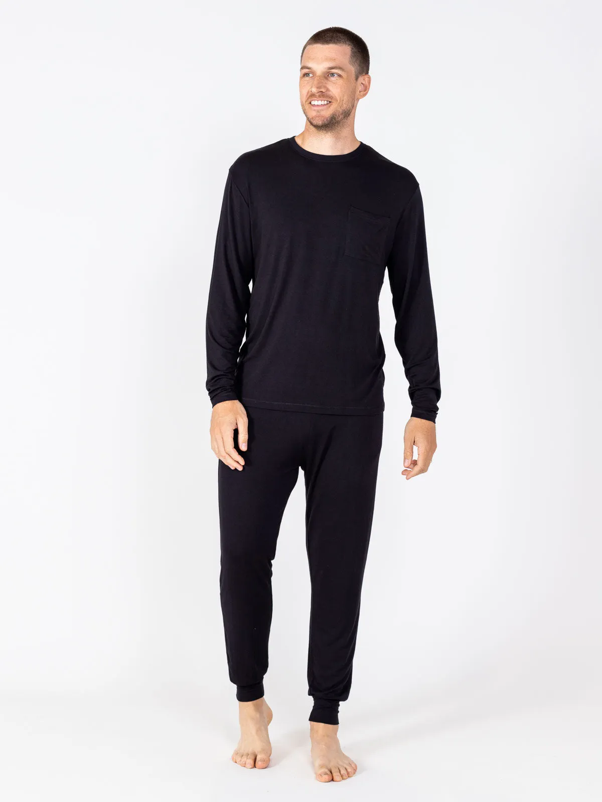 Bamboo Silk Long Sleeve Sleep Shirt