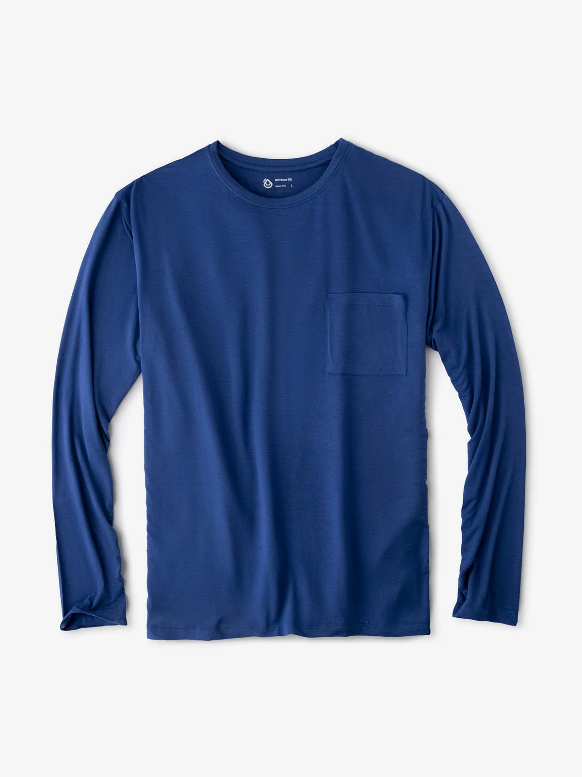 Bamboo Silk Long Sleeve Sleep Shirt