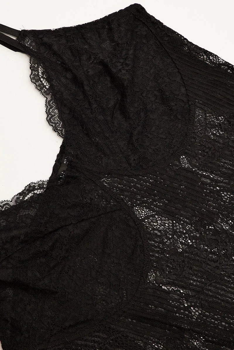 Black Bodysuit Lace