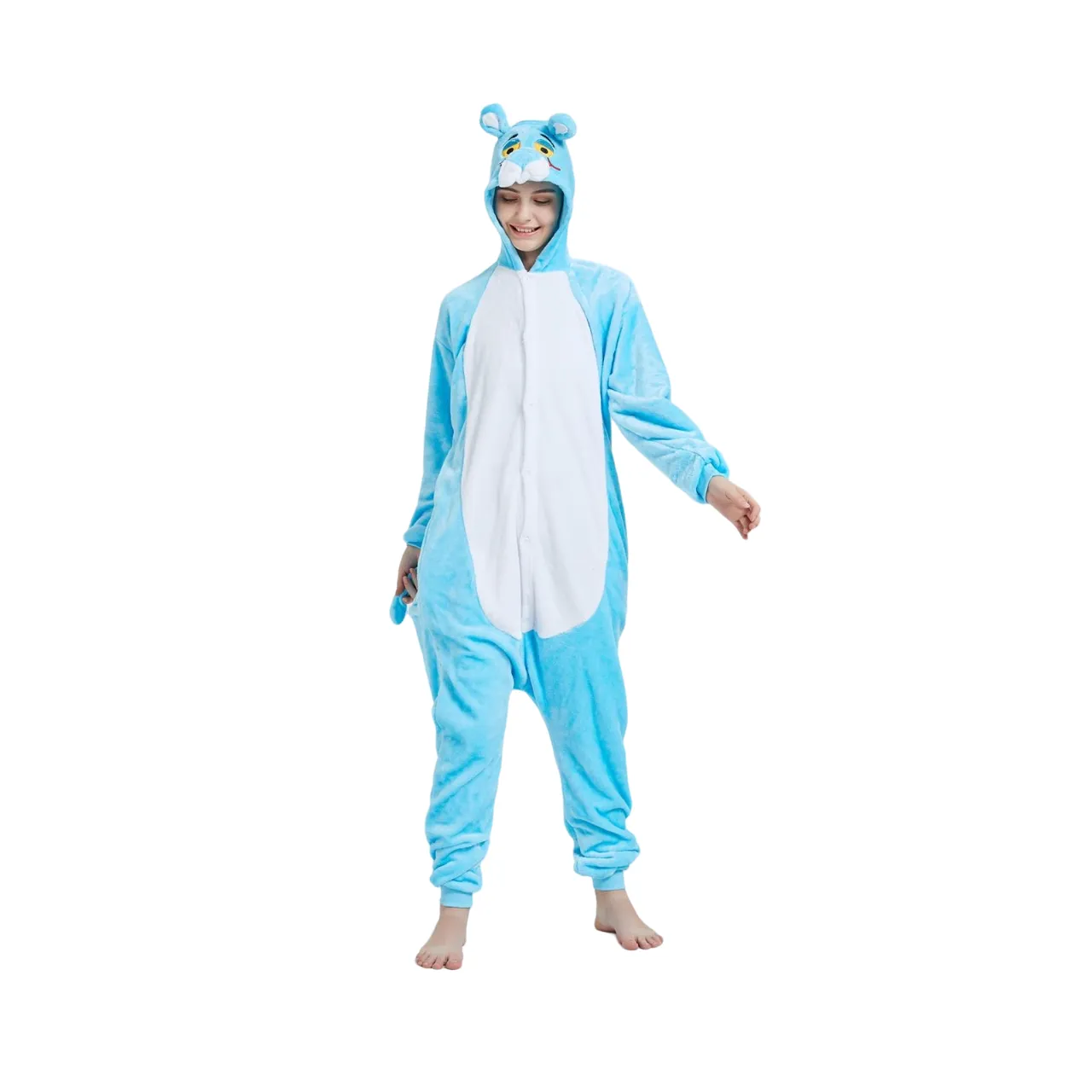 Blue Panther Adult Onesie