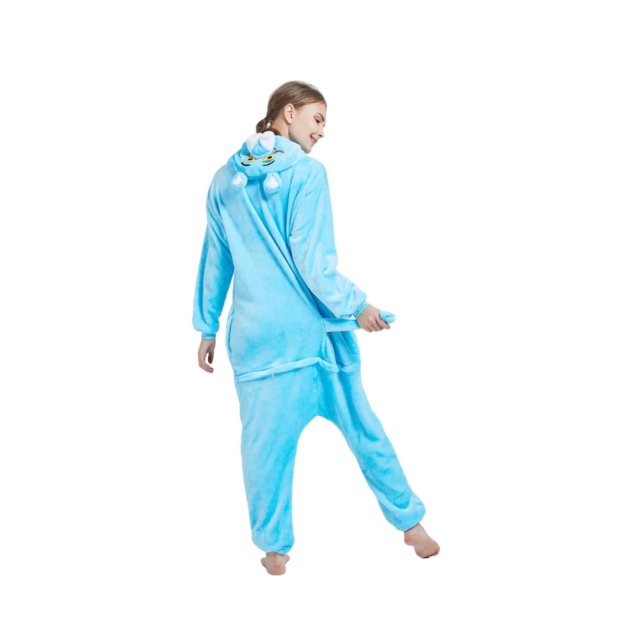 Blue Panther Adult Onesie