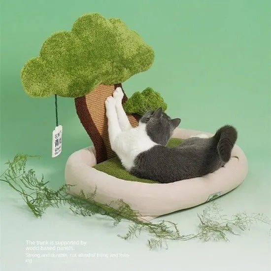 Bonsai Garden Cat Scratcher Bed