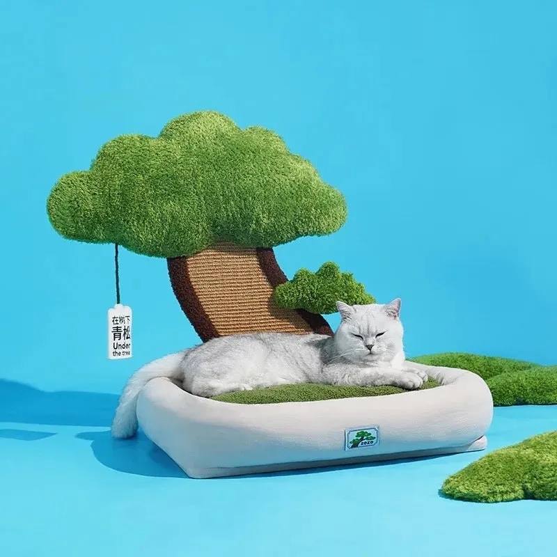 Bonsai Garden Cat Scratcher Bed