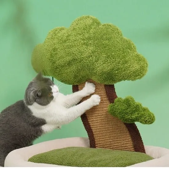 Bonsai Garden Cat Scratcher Bed