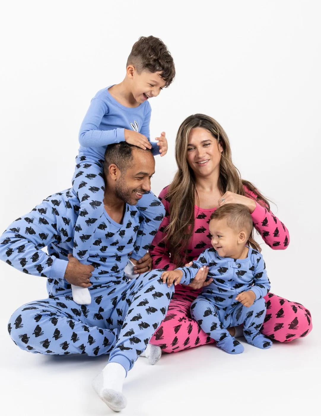 Bunny Rabbit Matching Family Pajama Set