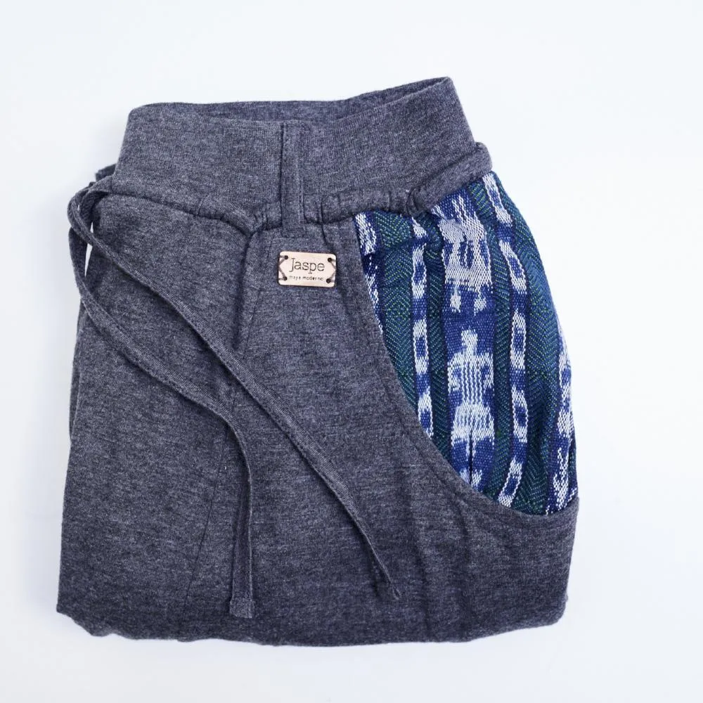 Camden Joggers - Loungewear with Vintage Detail -  Blue/Green