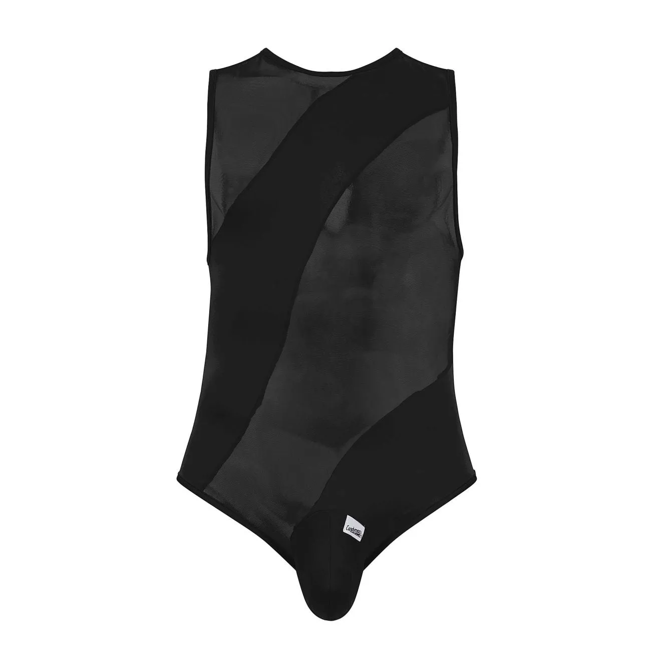 CandyMan Mens Sexy Mesh Bodysuit Underwear