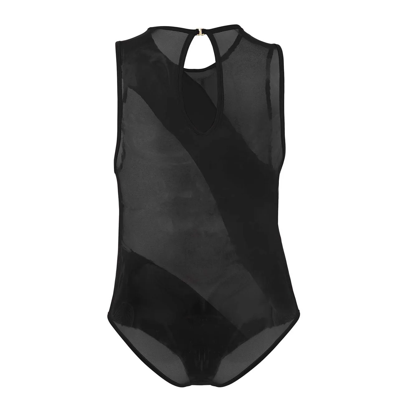 CandyMan Mens Sexy Mesh Bodysuit Underwear