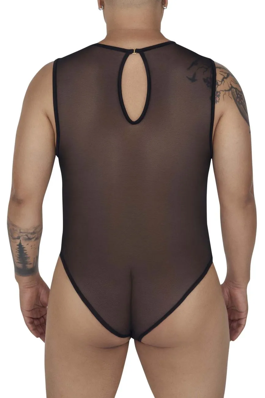 CandyMan Mens Sexy Mesh Bodysuit Underwear