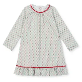 Carlin Nightgown | Festive Christmas Trees (12-18M)