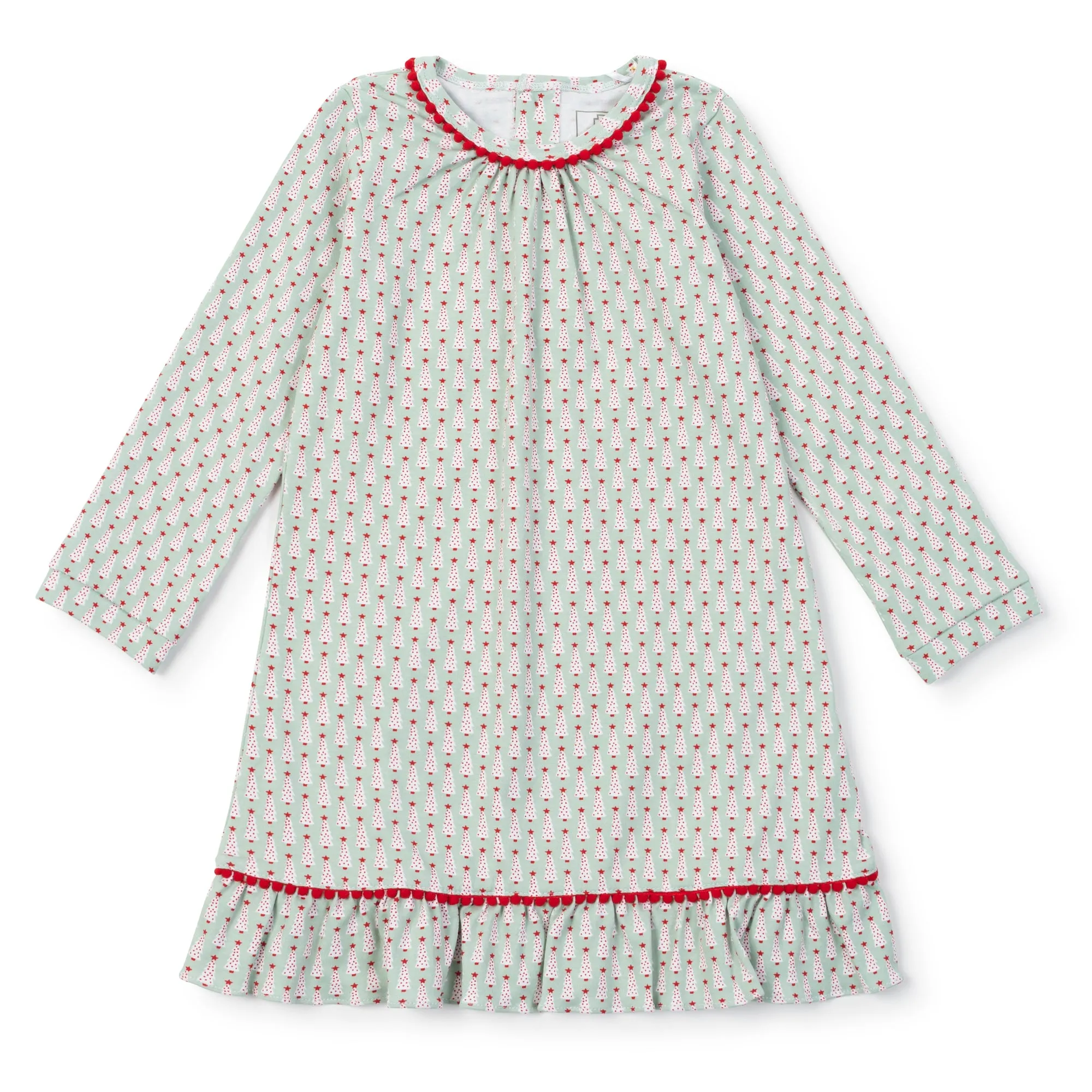 Carlin Nightgown | Festive Christmas Trees (12-18M)