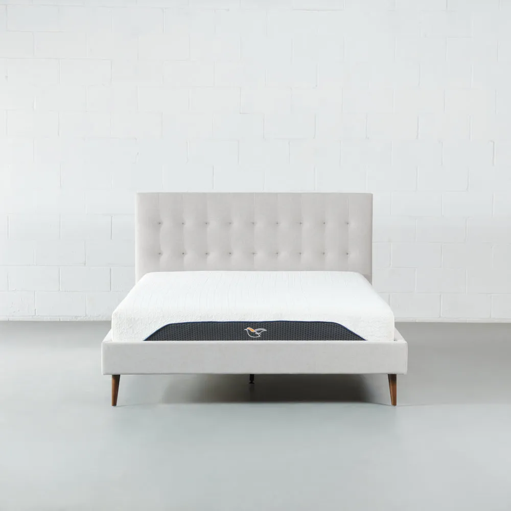 CASELLE - Grey Fabric Bed