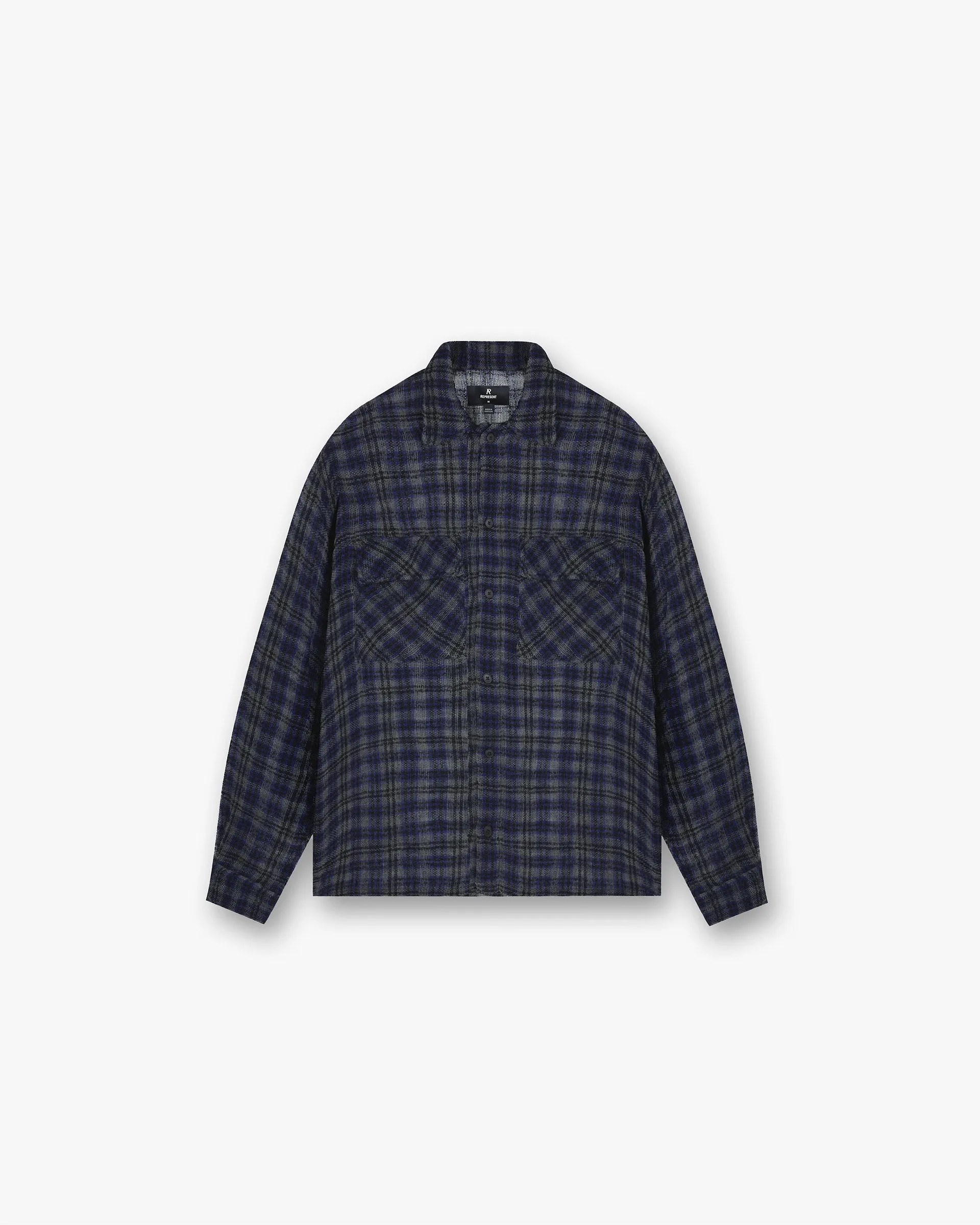 Check Flannel Shirt - Blue Check