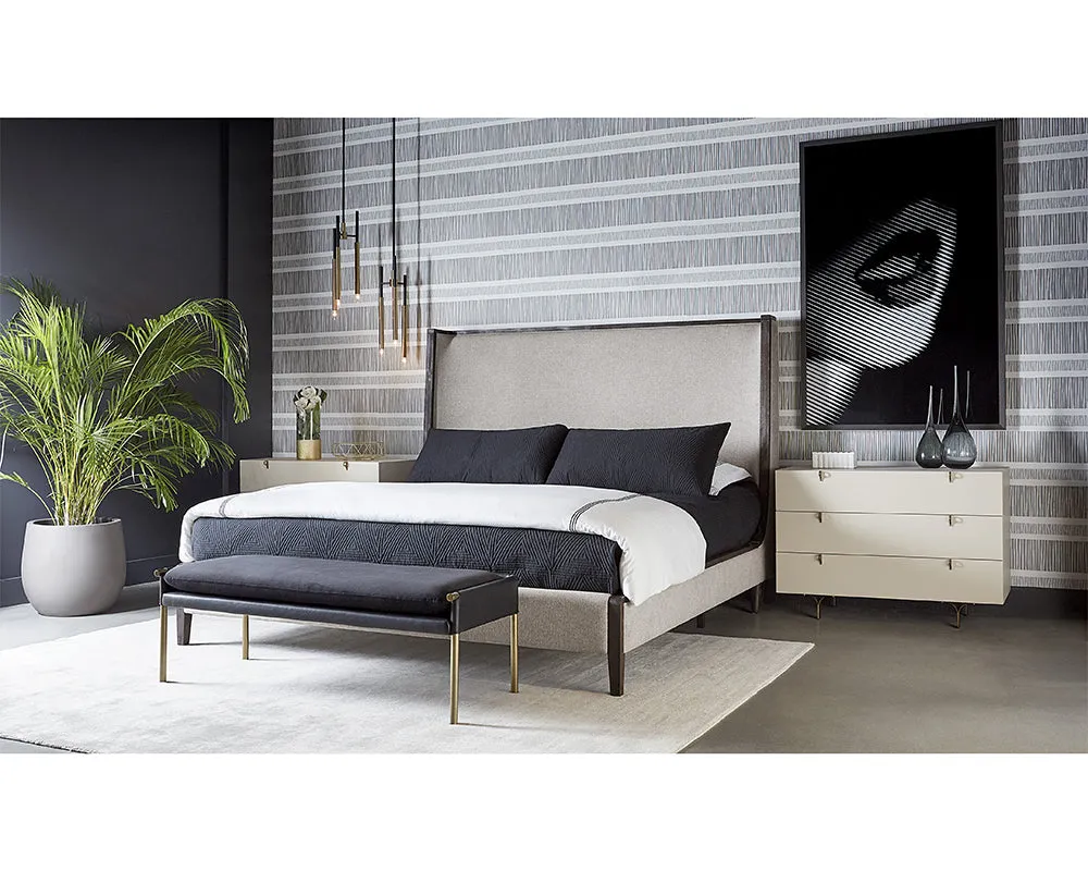 Colette Bed - Brown