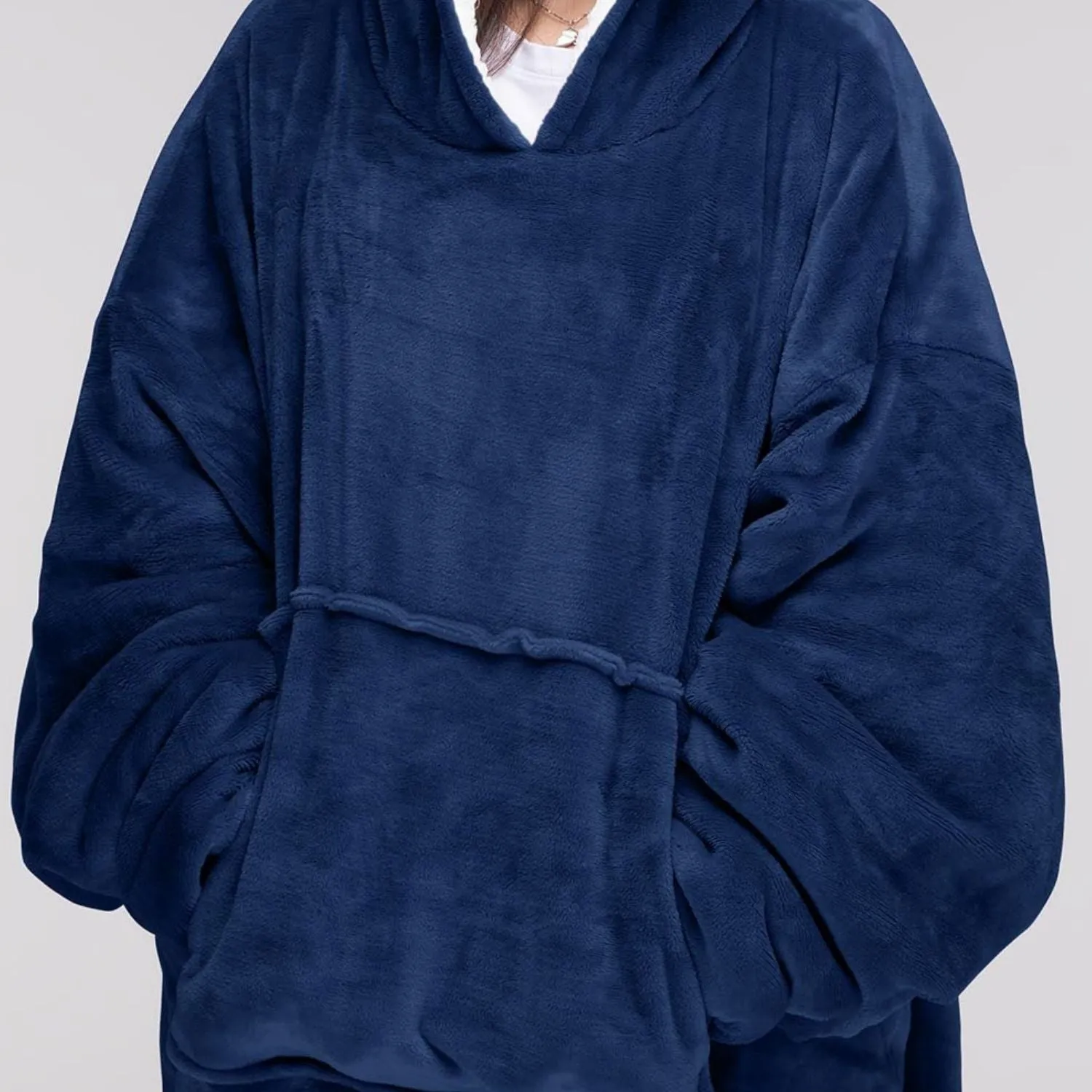 Cosy Robe - Navy