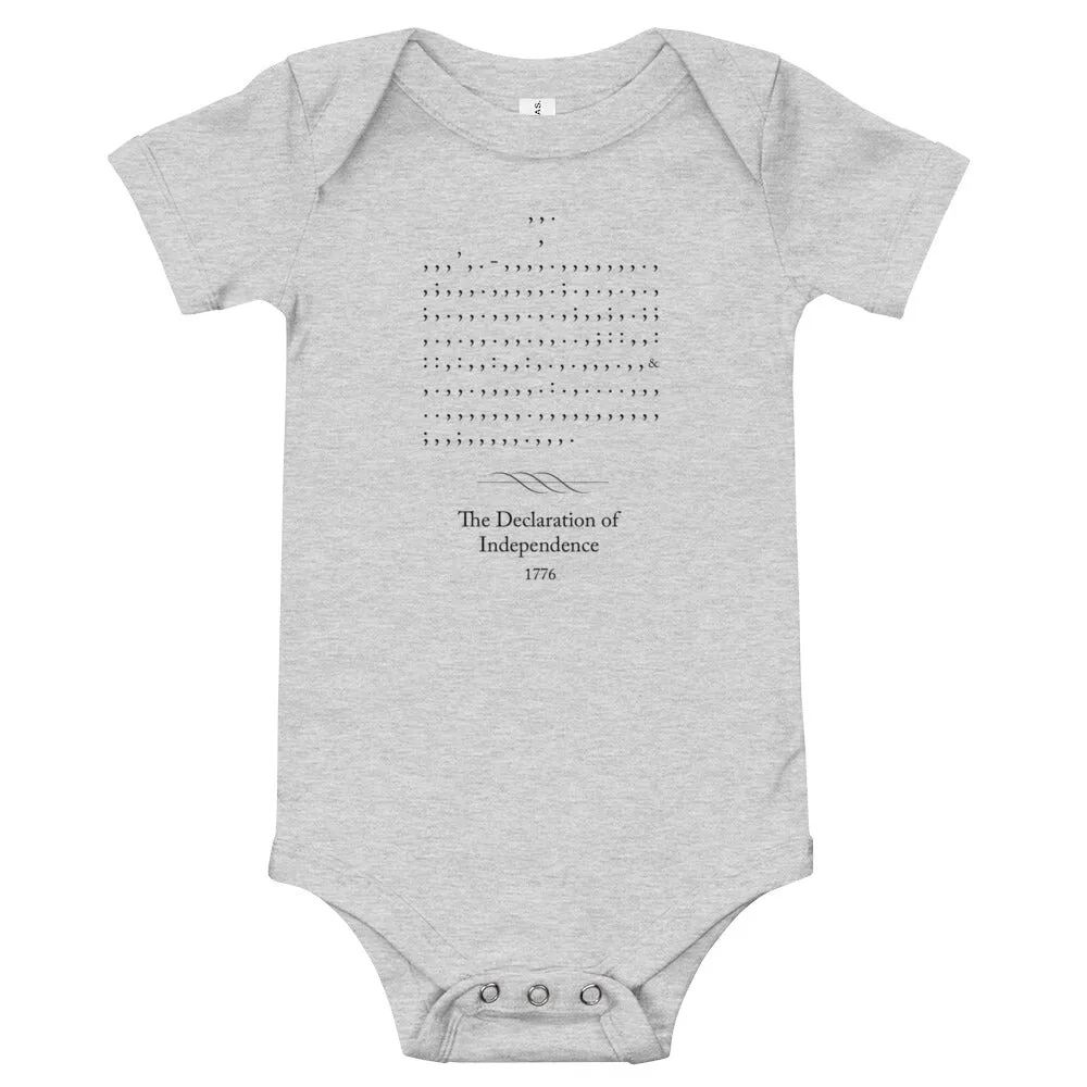 Declaration of Independence - Onesie