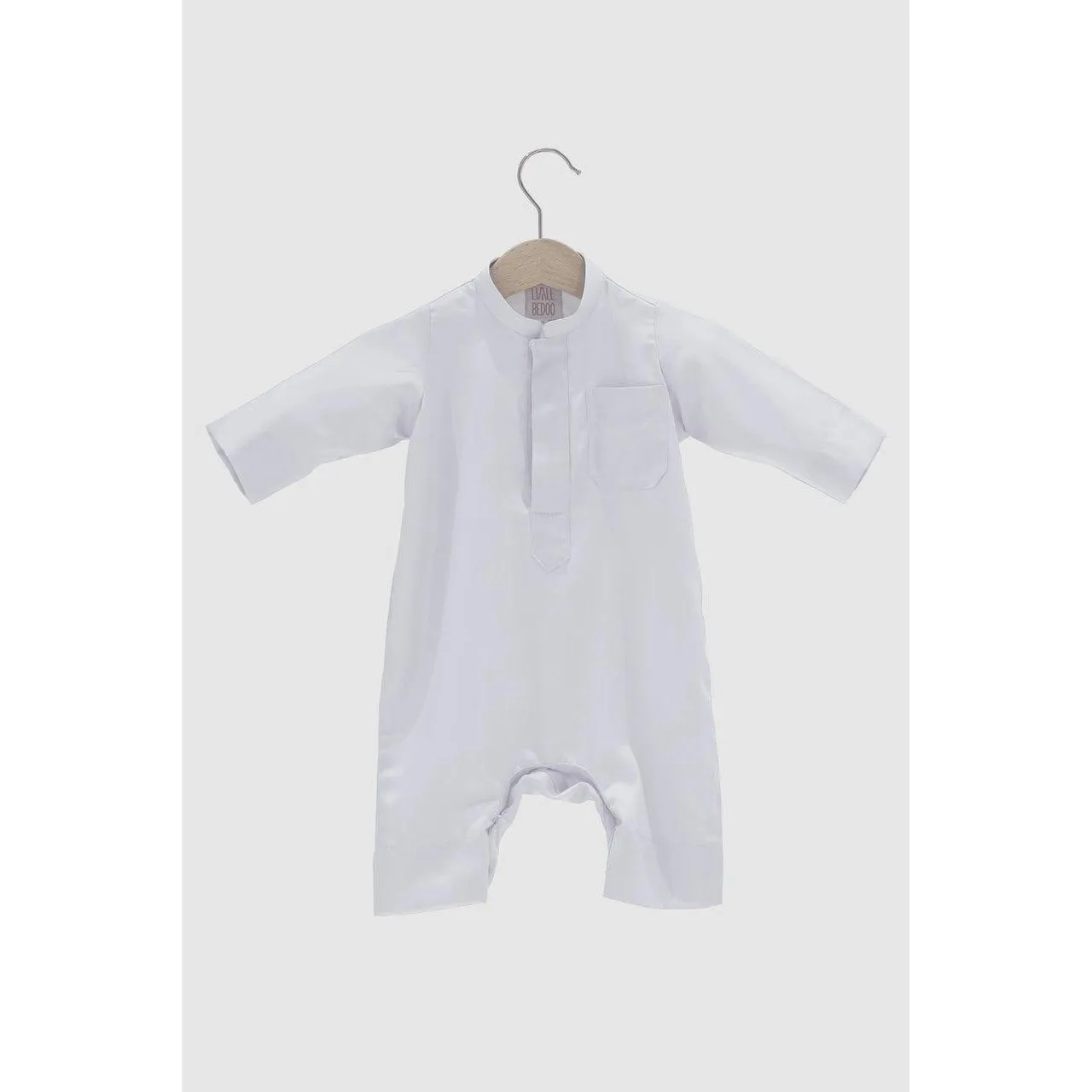 Dishdasha Onesie - White