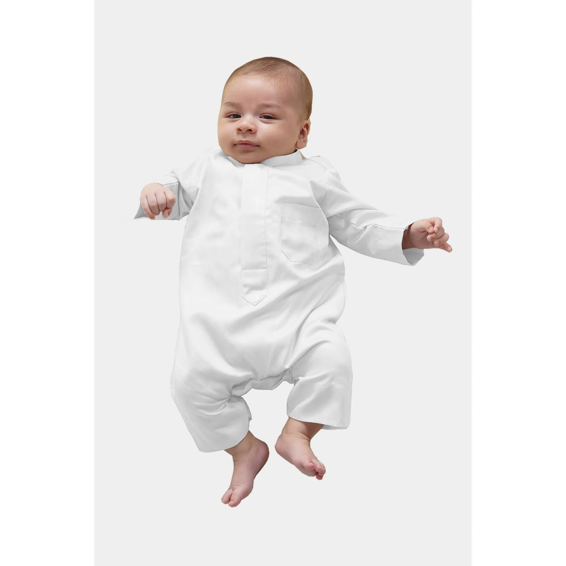 Dishdasha Onesie - White