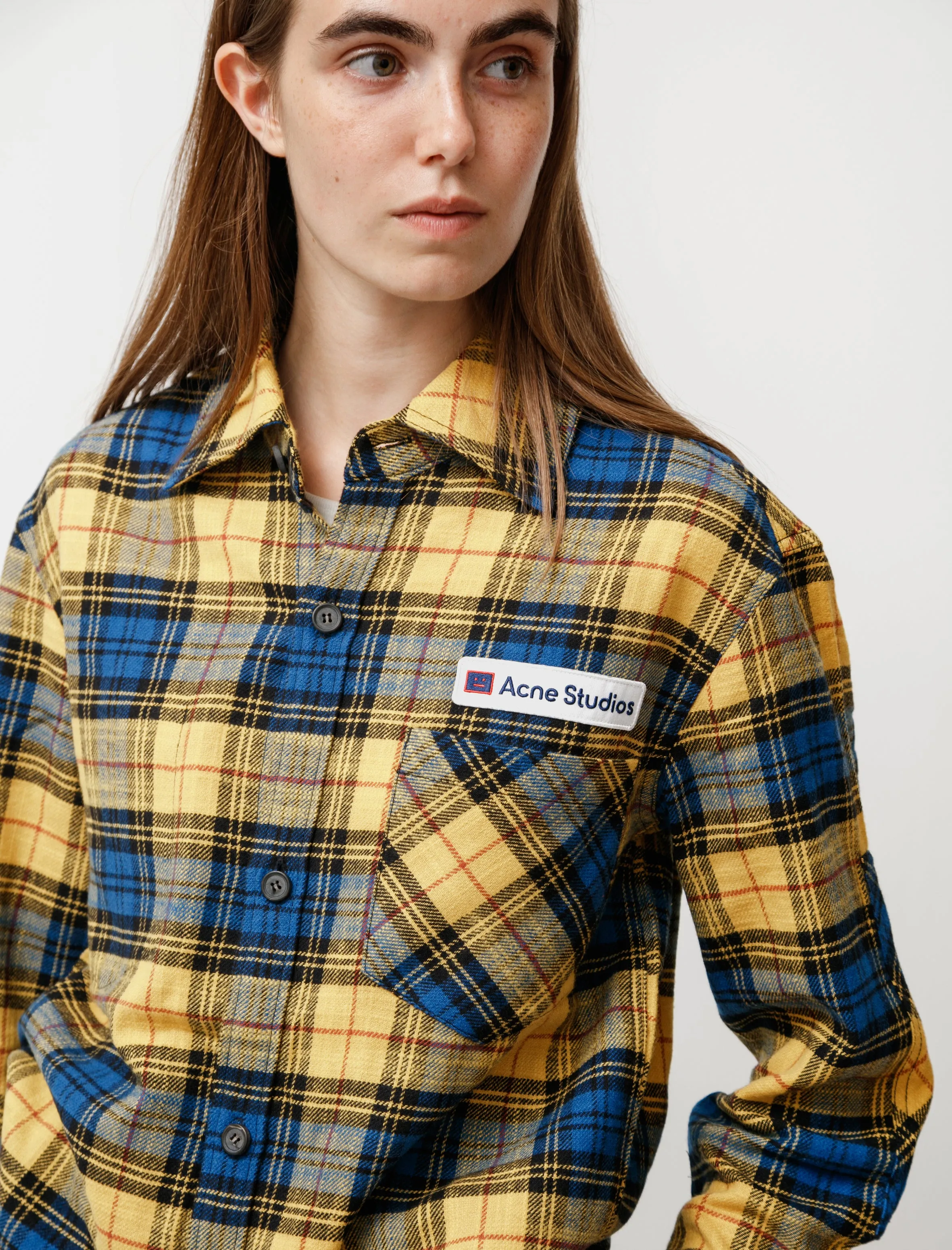 Flannel Face Yellow Black