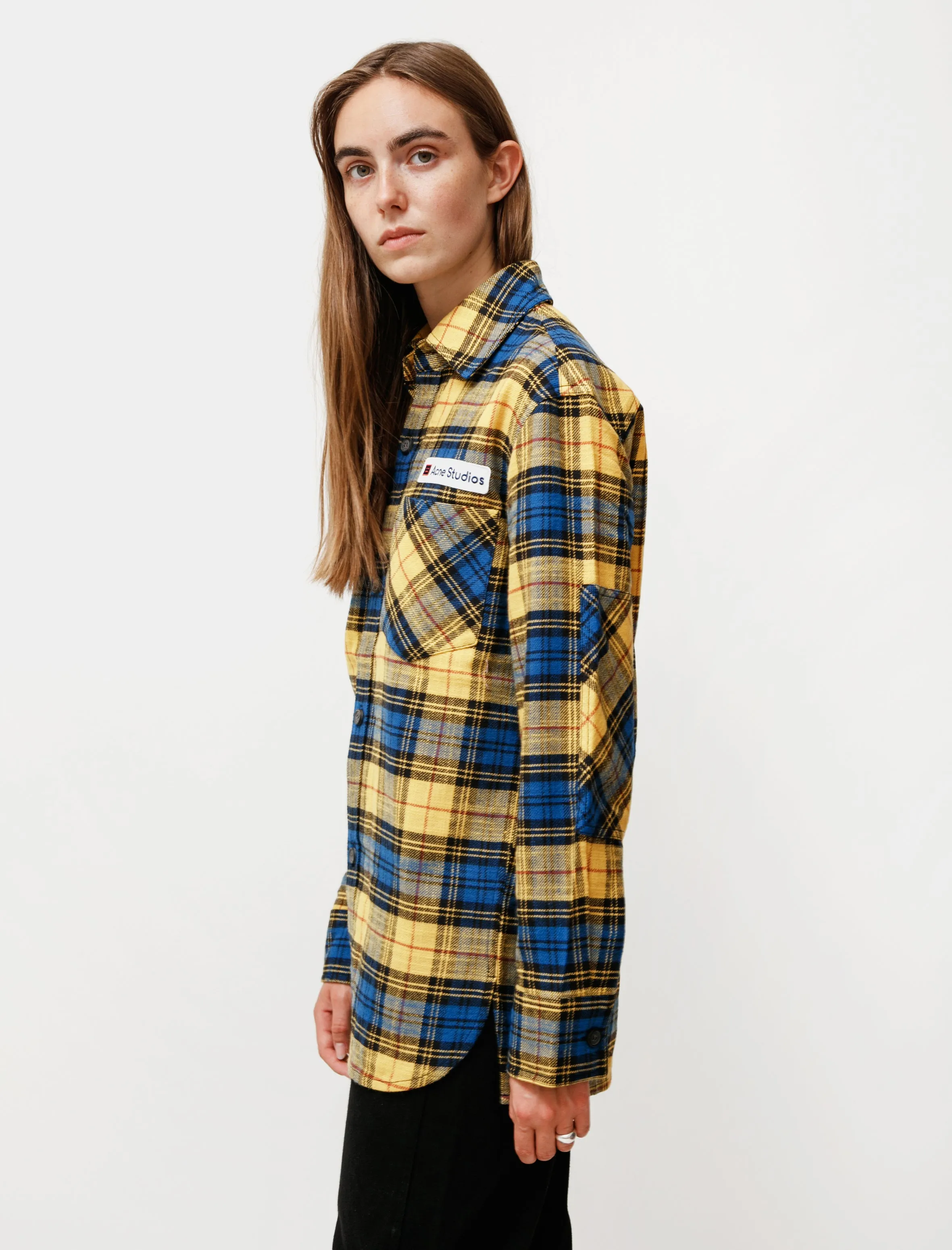 Flannel Face Yellow Black