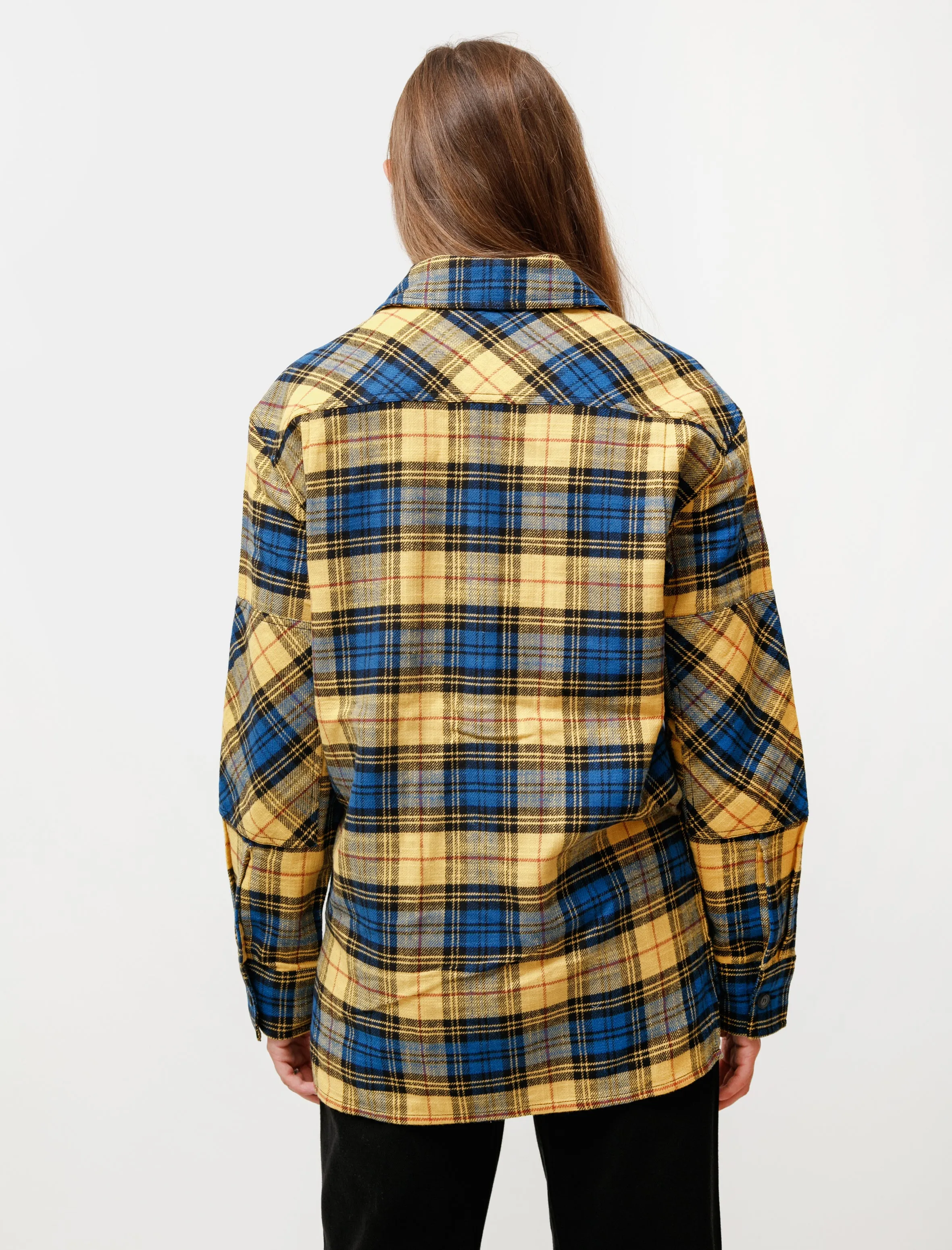 Flannel Face Yellow Black