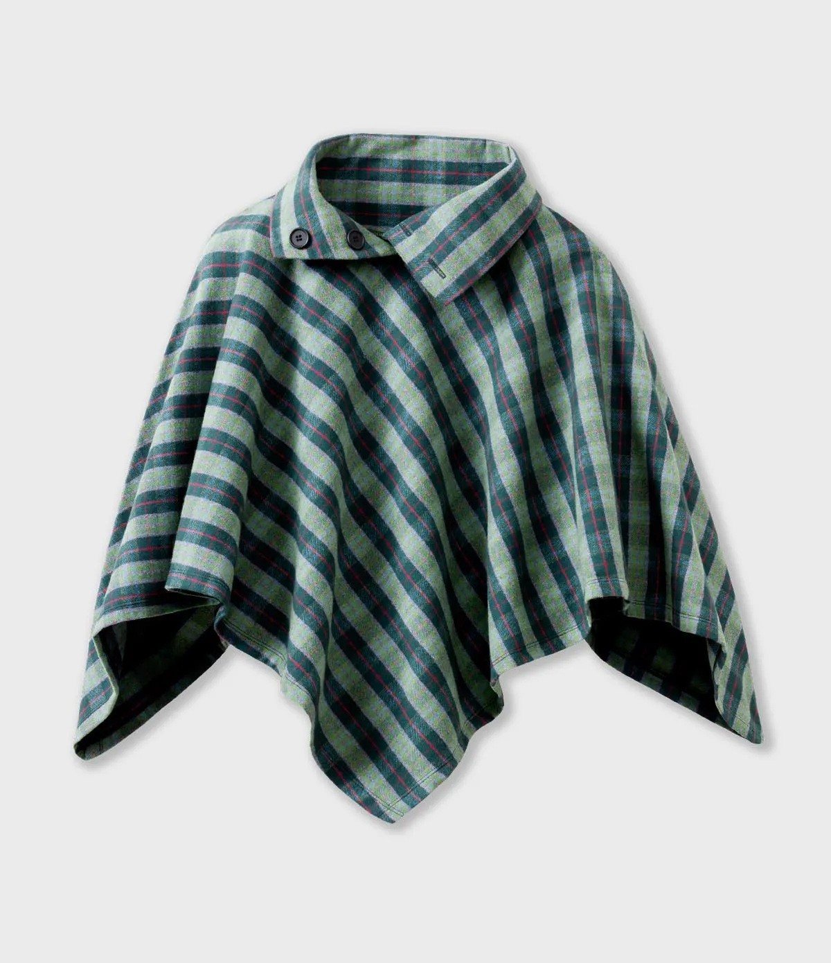 Flannel Poncho