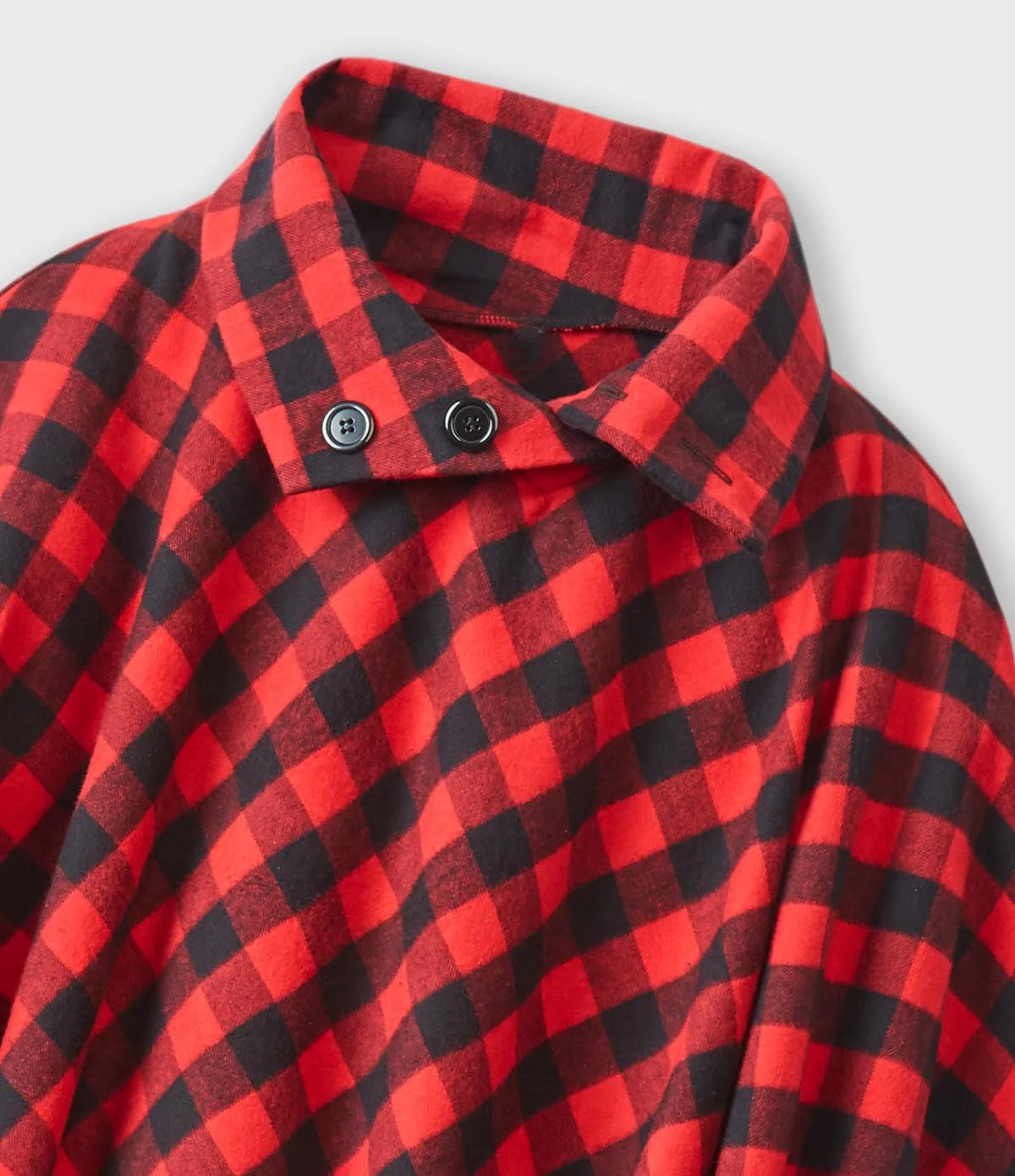 Flannel Poncho