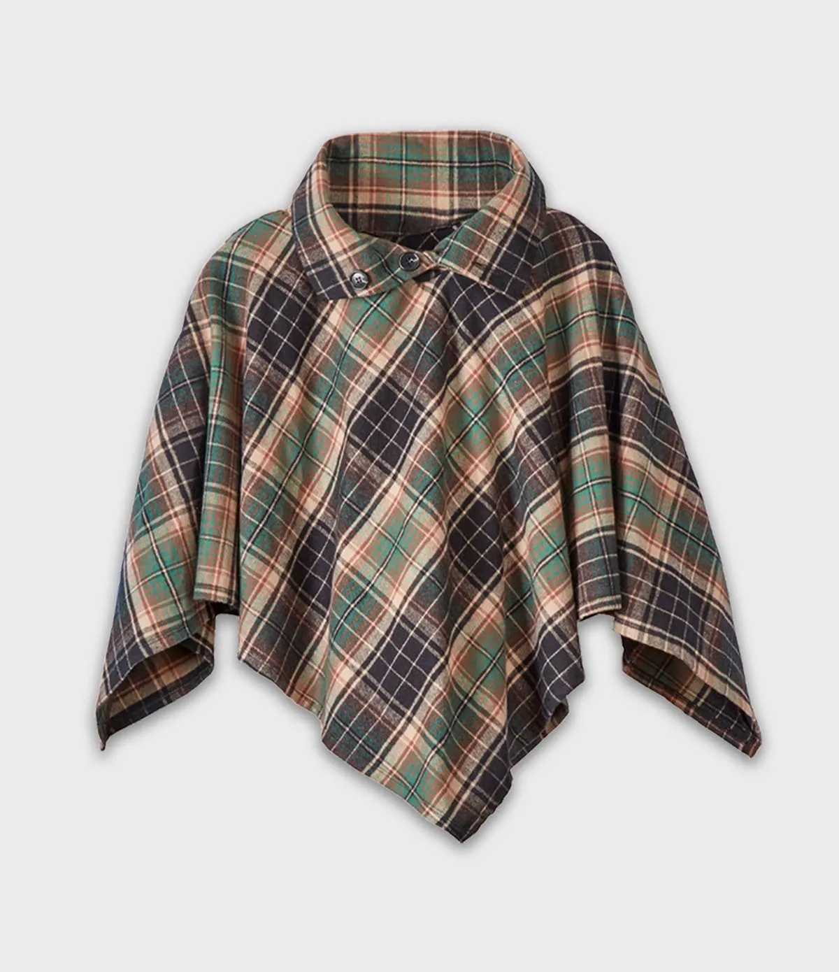 Flannel Poncho