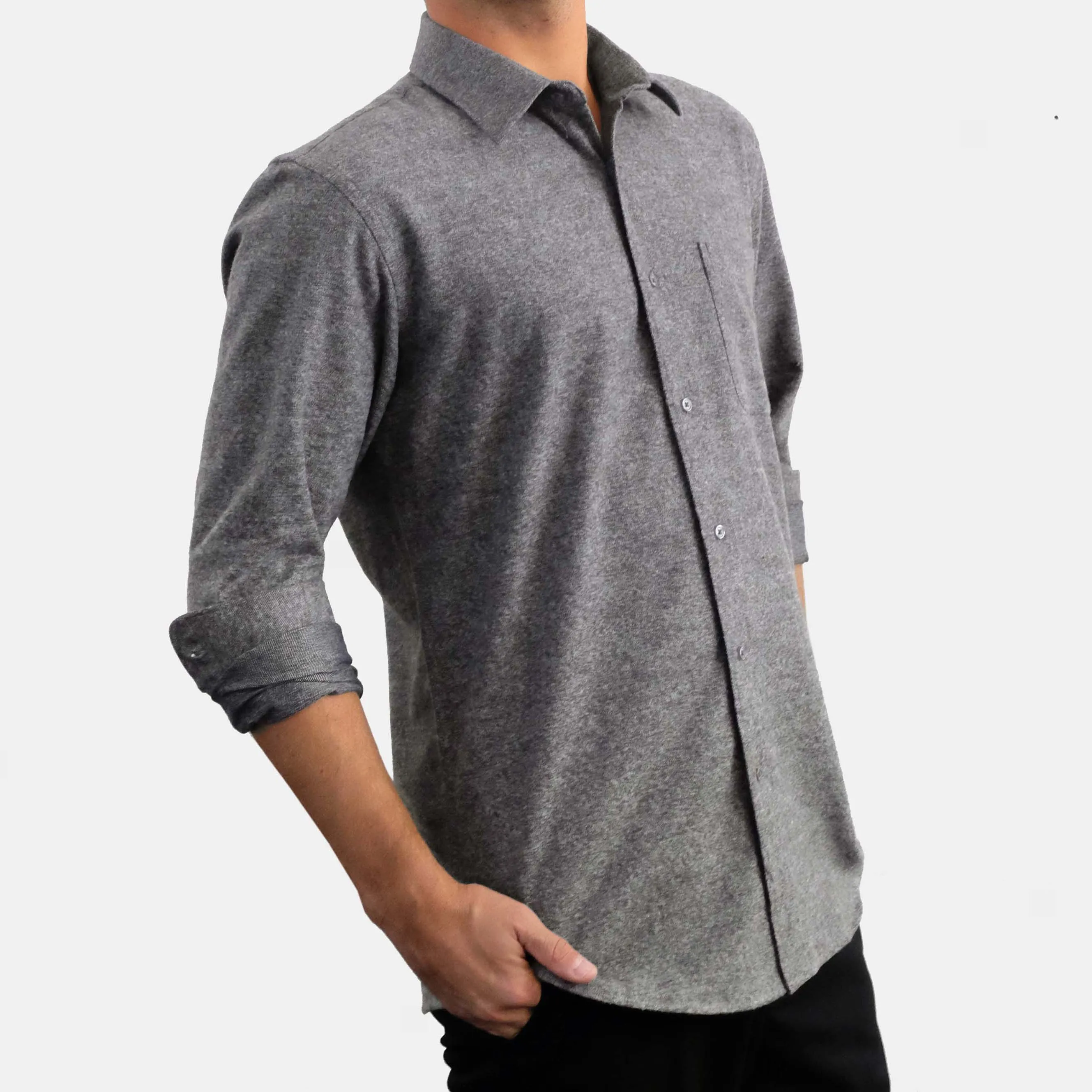 Flannel Shirt Heather Graphite