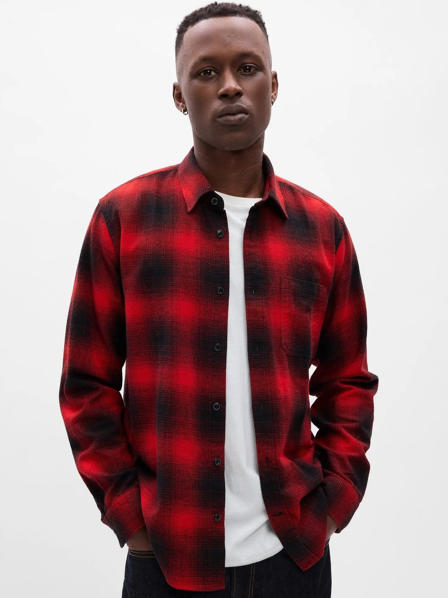 Flannel Shirt in Standard Fit