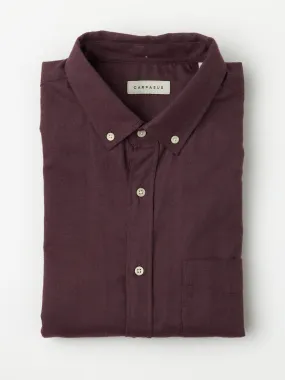 Flannel Shirt Populus Bordeaux