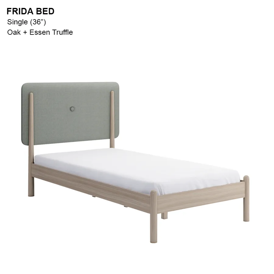 Frida 36x75" Bed - Oak