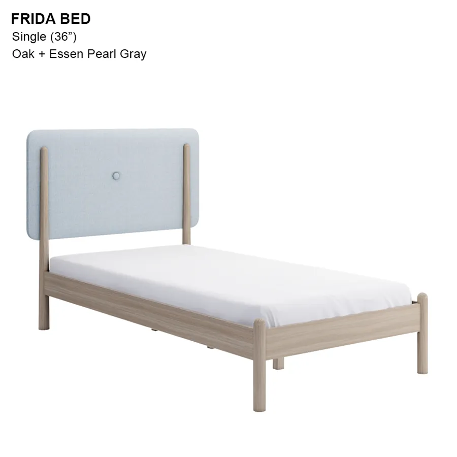 Frida 36x75" Bed - Oak