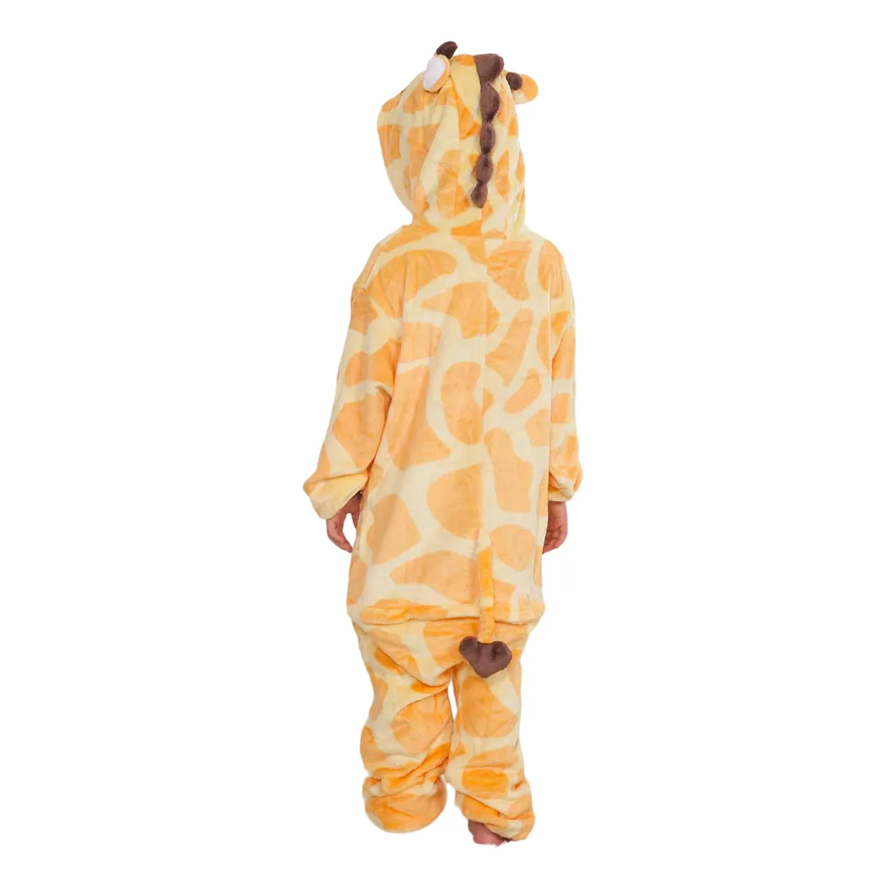 Cozy and Adorable Giraffe Kids Onesie Pajamas - Fleece Animal Costume Sleepwear for Children