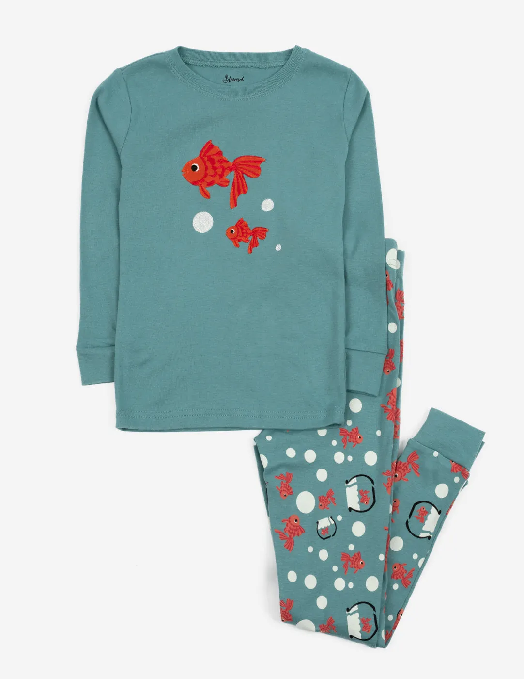 Goldfish Matching Family Pajama Set