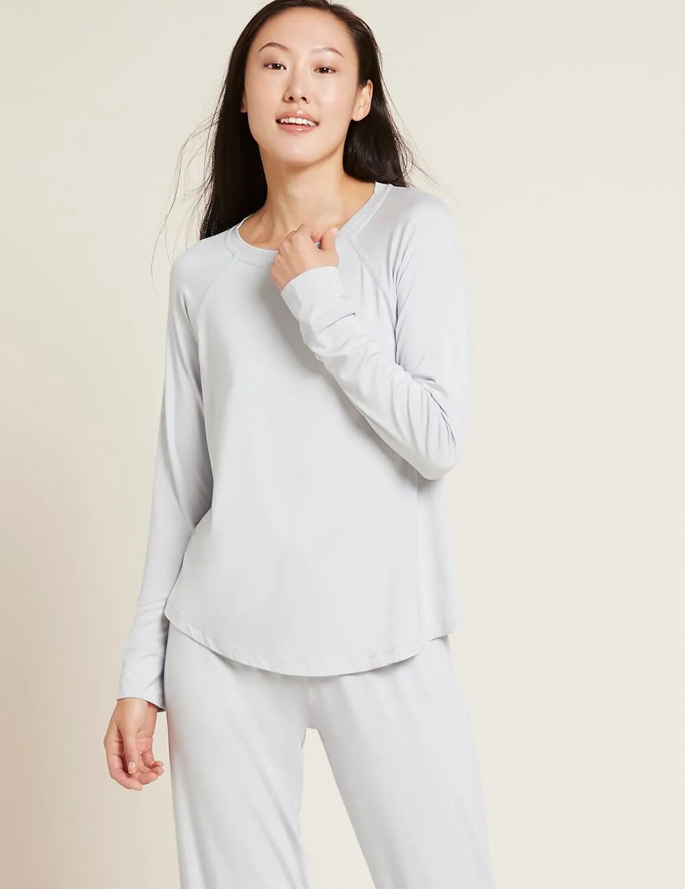 Goodnight Raglan Sleep Top - Dove