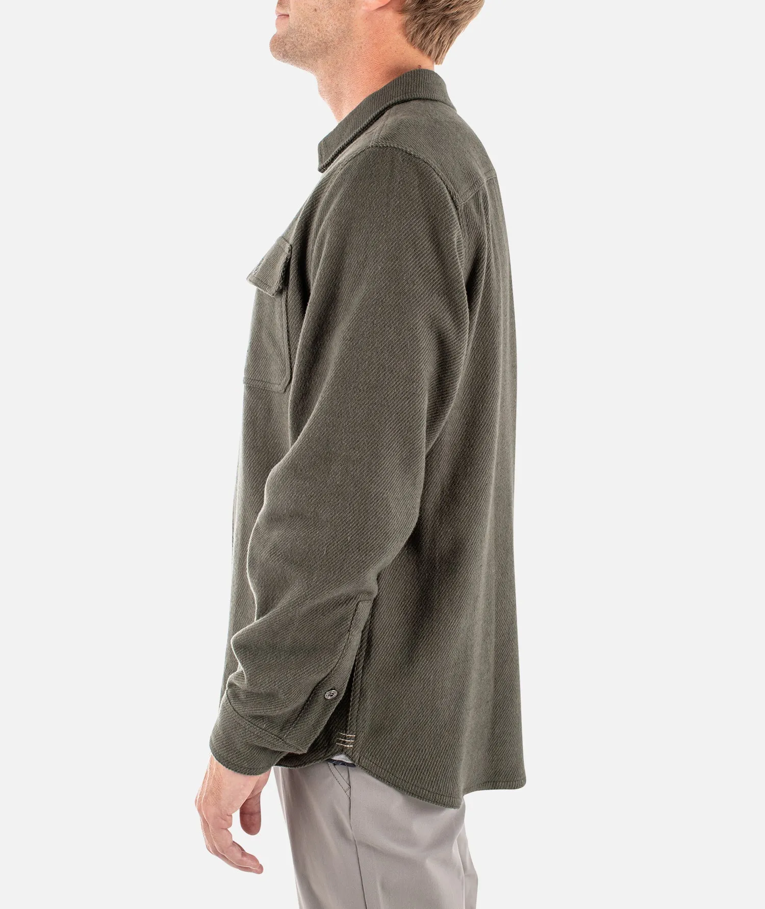 Horizon Flannel - Olive