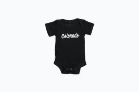 Infant Colorado Script Onesie