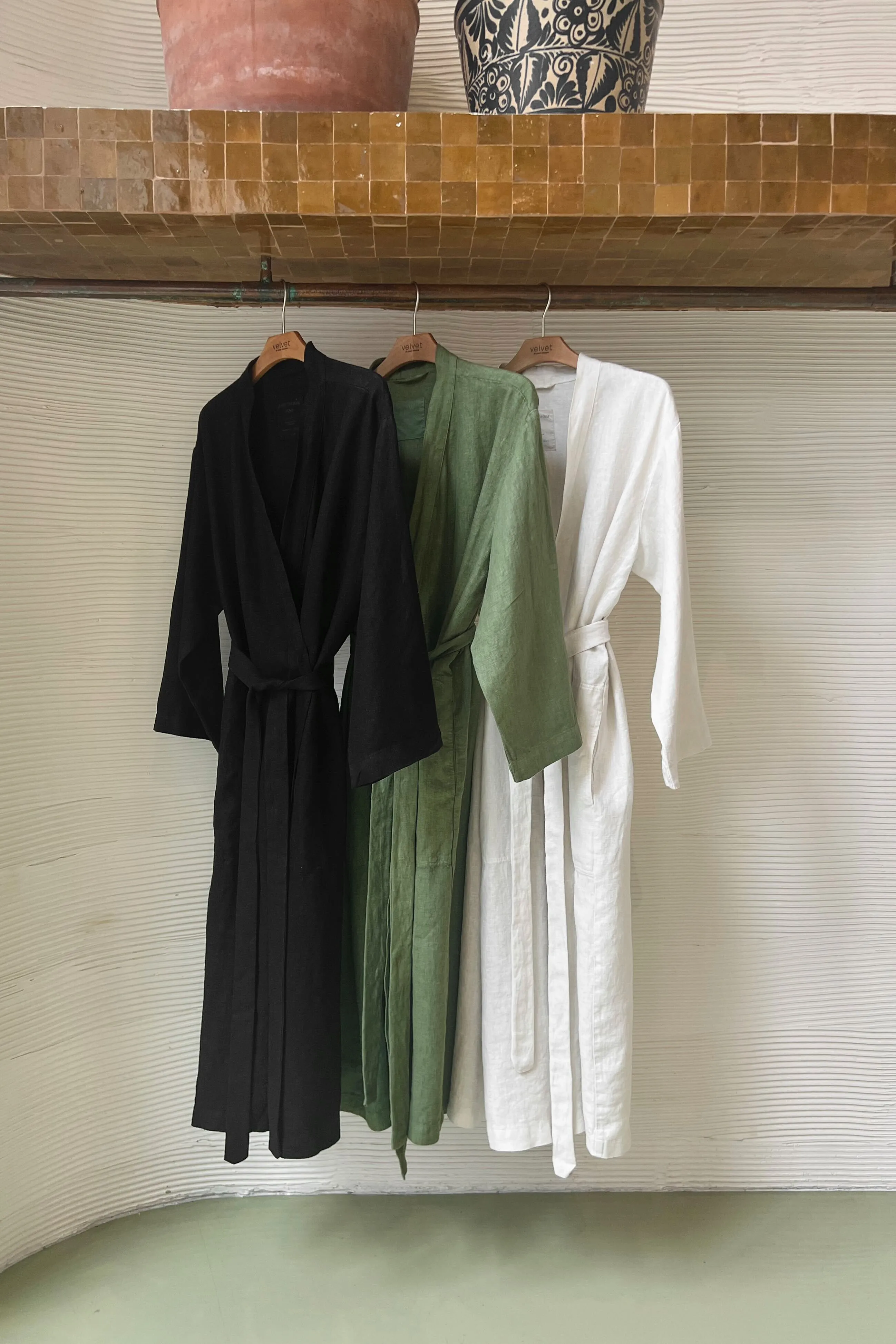 LINEN ROBE