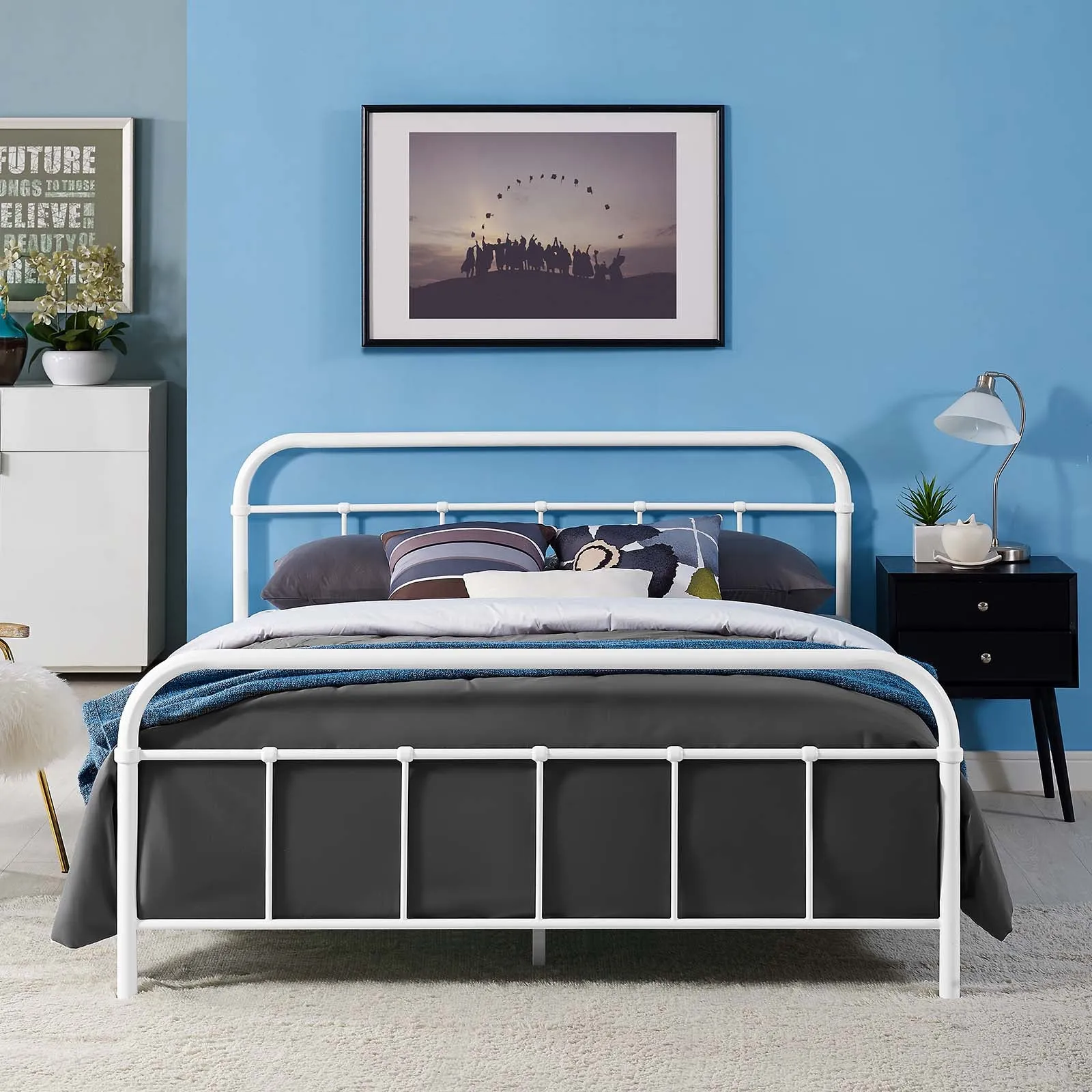 Maisie Stainless Steel Bed Frame