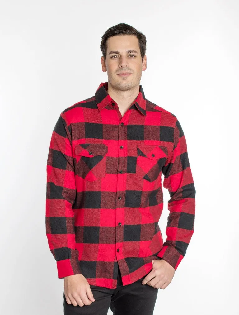 Men's Checkered Flannel