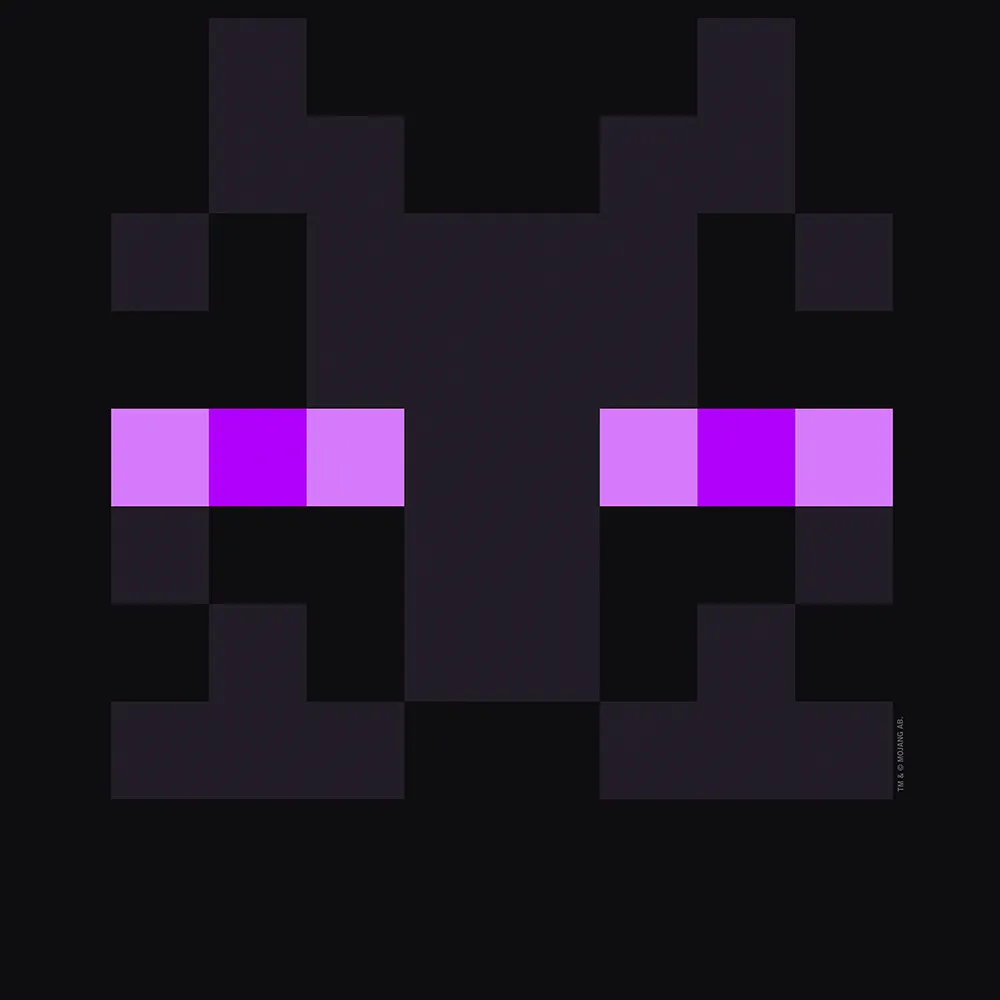 Minecraft Enderman Big Face Pet Bed