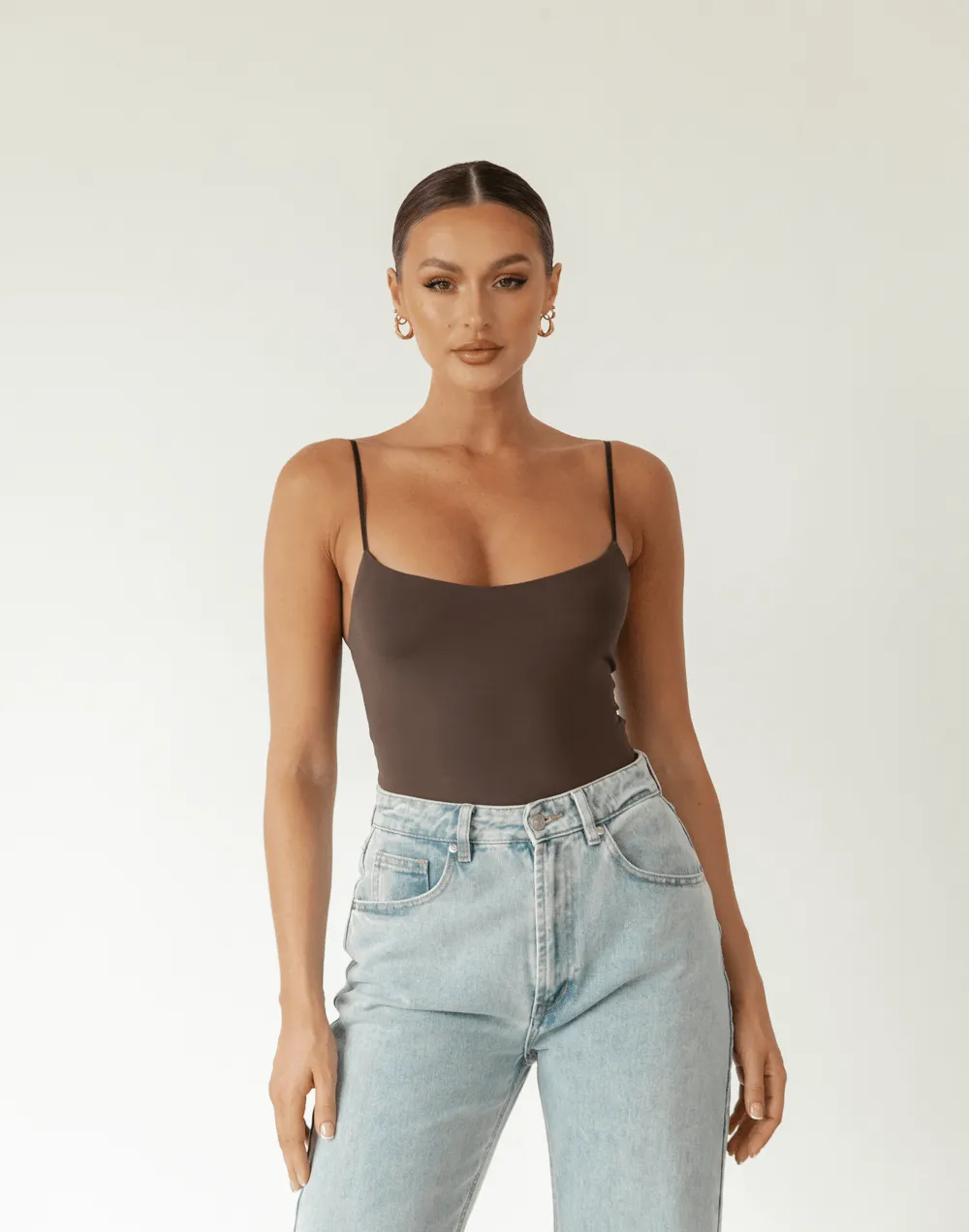 Miya Bodysuit (Brown)