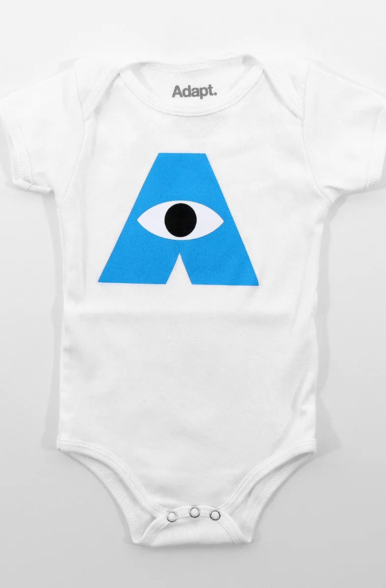 Monsters (Baby White Onesie)