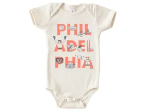 Philadelphia Font Onesie