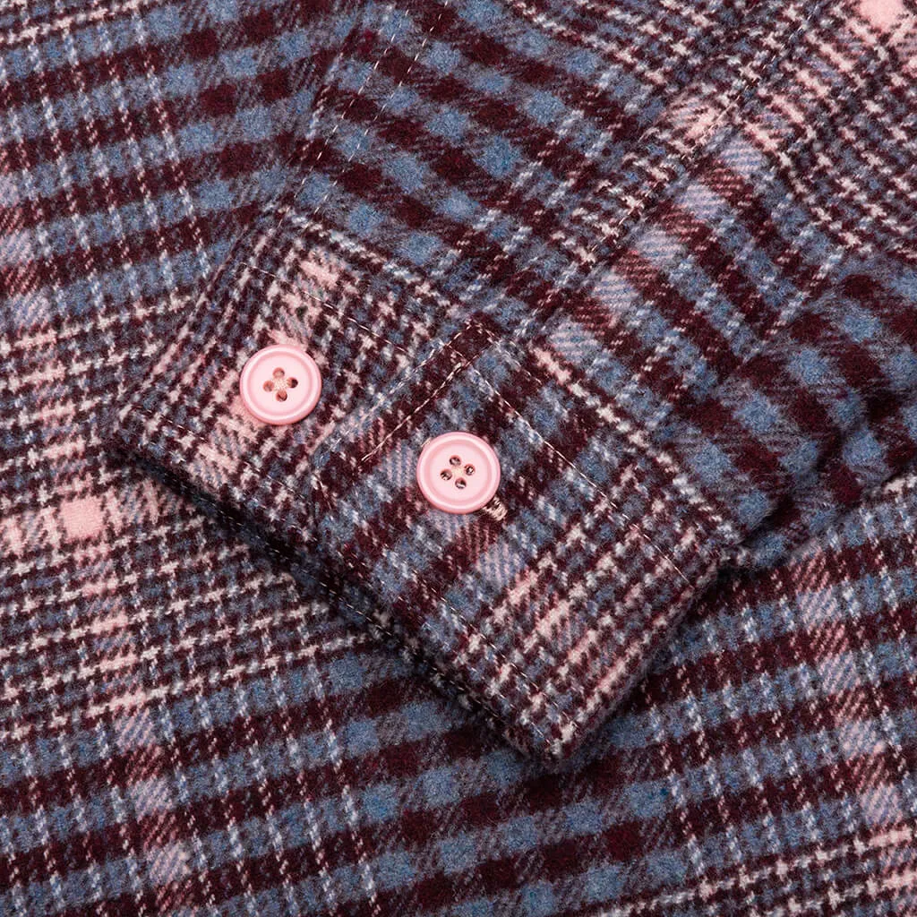 Pleasures Surfing Flannel - Pink