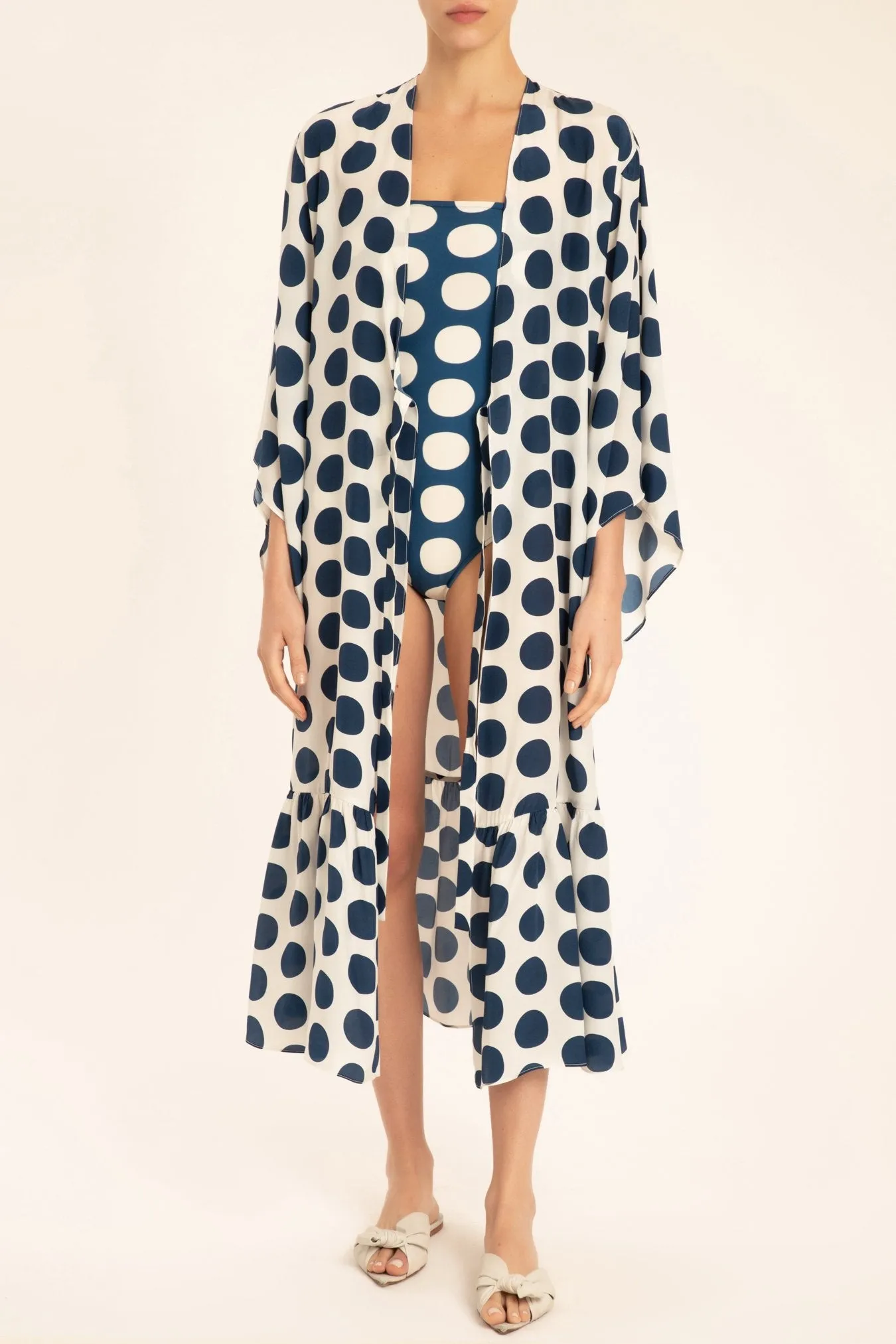 Pois Compose Midi Robe