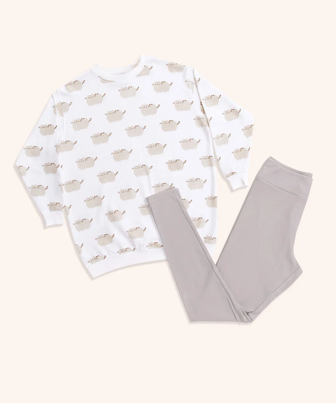 Pusheen Patterned Loungewear Set