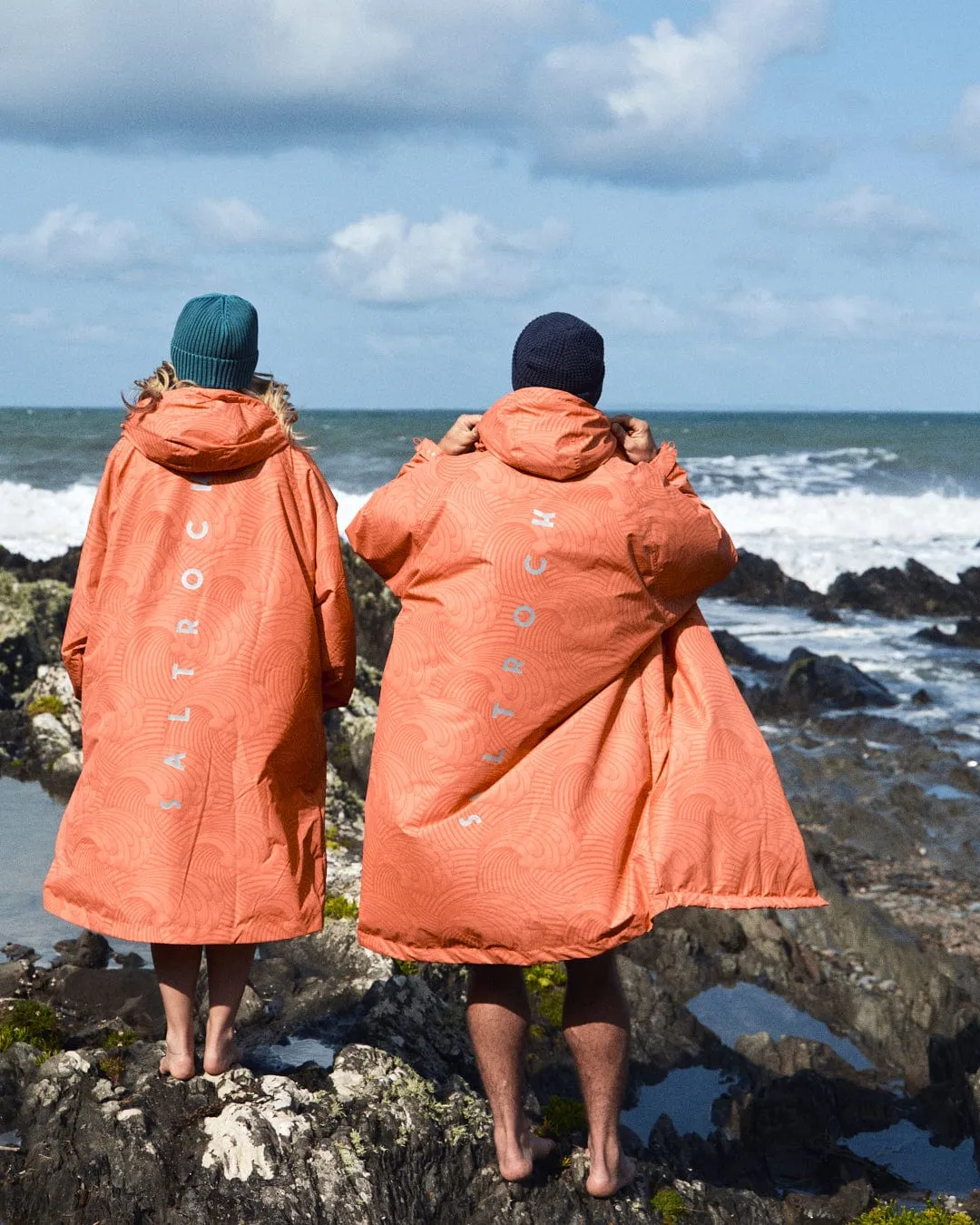 Recycled Changing Robe - Light Orange